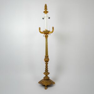 Giltwood French Floor Lamp